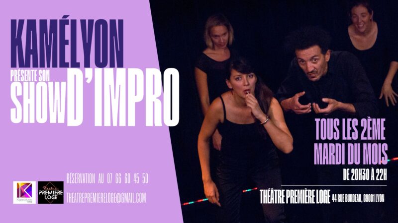 spectacle impro kamélyon Du 07 au 11 avril 2025 theatre impro