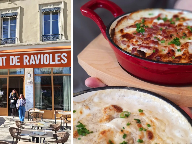 Gratin bonne adresse de ravioles Lyon CityCrunch