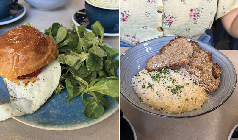 risotto oeufs brouillés