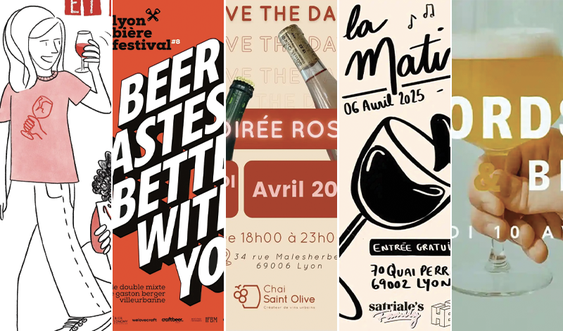 salons dégustations festivals à ne pas rater en Avril 2025 sélection super canon Événements vin Lyon