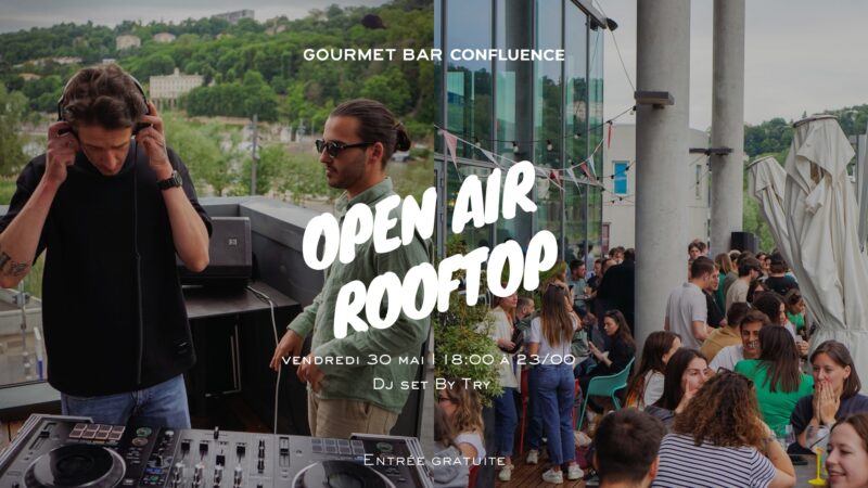 Open Rooftop au Gourmet Bar