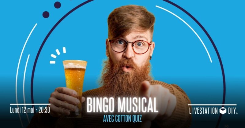 Que faire à Lyon cette semaine ? (Du 12 au 16 mai 2025) bingo musical blindtest