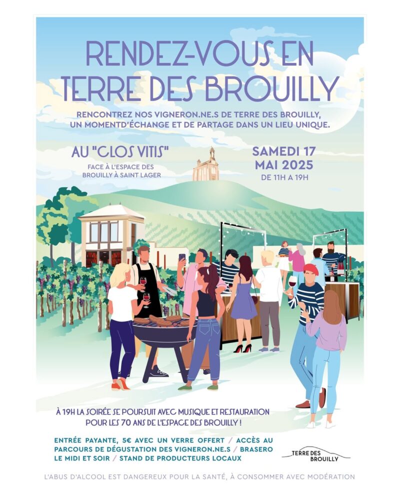 Rendez-vous en Terre de Brouilly à Saint-Lager
