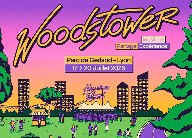 Que faire à Lyon ce week-end ? (18, 19 et 20 juillet 2025) Festival Woodstower 2025 Lyon