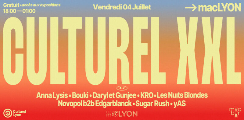 culturel lyon Que faire à Lyon ce week-end ? (4, 5 et 6 juillet 2025)