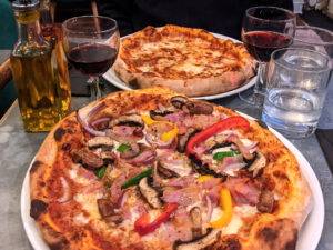 pizzas du café des antiquaires