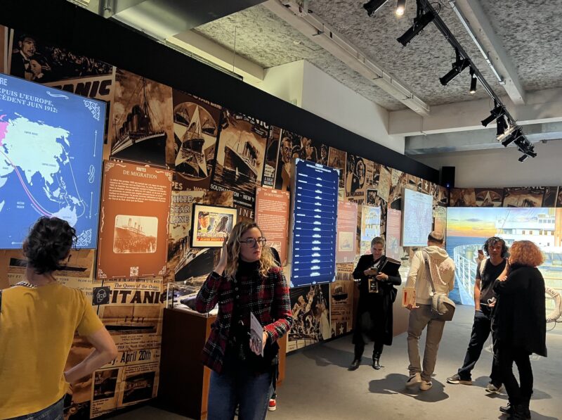 Titanic expo immersive lyon