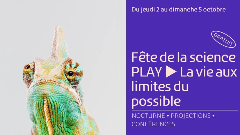 Le Musée des Confluences participe à la Fête de la Science du 2 au 5 octobre 2025