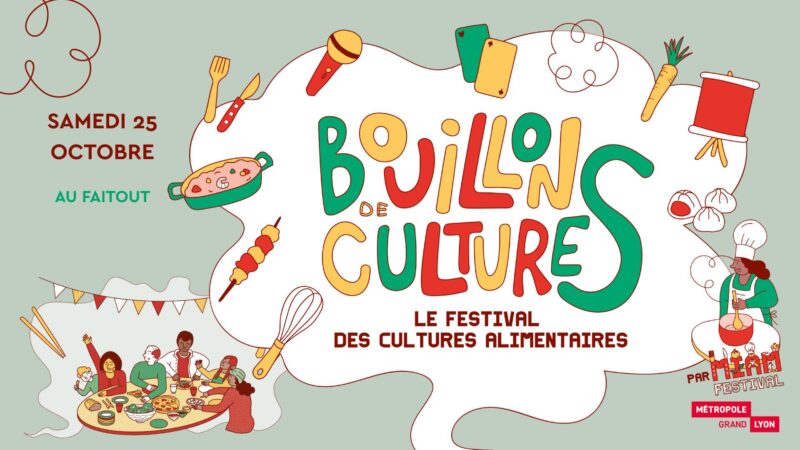 Le festival Bouillon de Cultures nous régalera nos papilles et nos cerveaux le samedi 25 octobre 2025 au coeur du tiers-lieu Le Faitout.