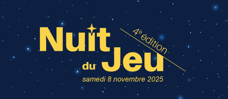 Nos 5 bons plans culturels à ne pas rater en novembre 2025 4e édition de la Nuit du Jeu au Rize de Villeurbanne samedi 8 novembre 2025