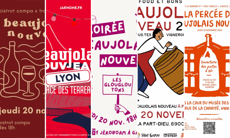 meilleures soirées beaujolais nouveau lyon