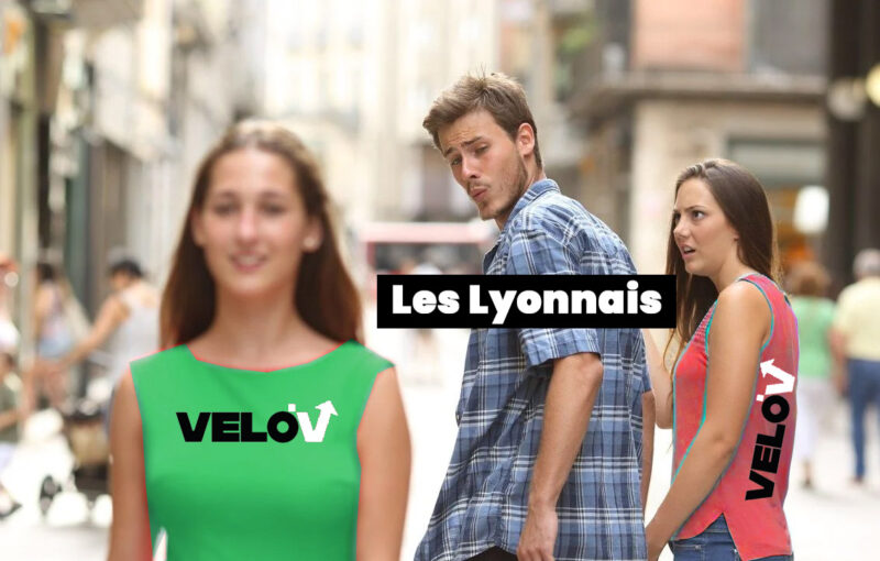 Vélo'v électriques à Lyon