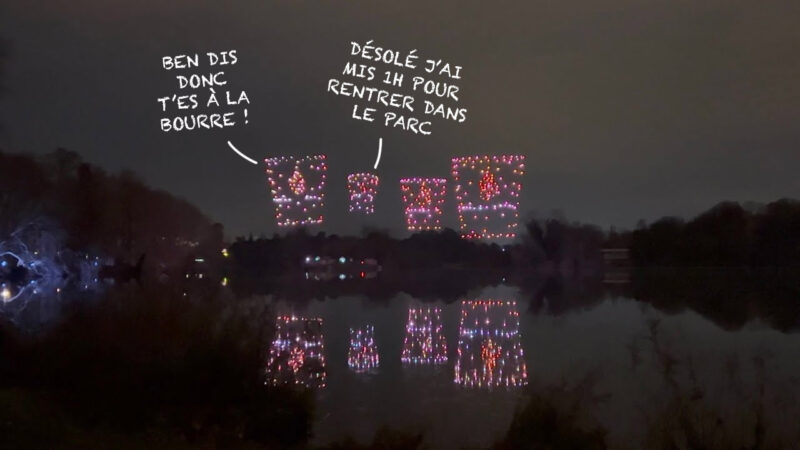 Le pire et le meilleur de la Fête des Lumières 2025 Lumignons drone