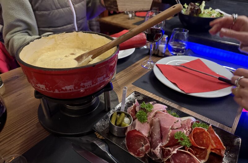 fondue brides les bains