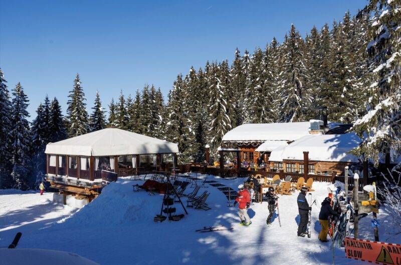 restaurant caché meribel