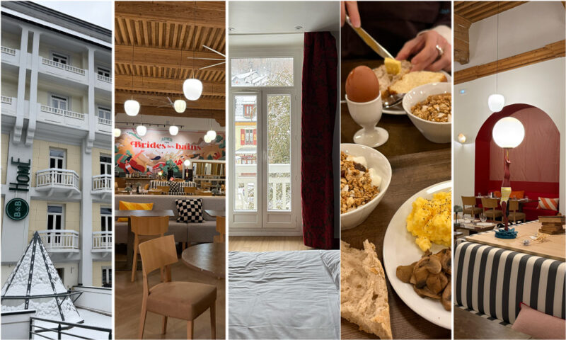meilleur hotel brides les bains