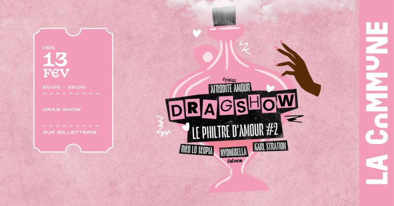 Cabaret Drag à La Commune à Lyon