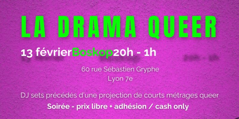 DJ Set Queer & Techno à la Galerie BosKop à Lyon