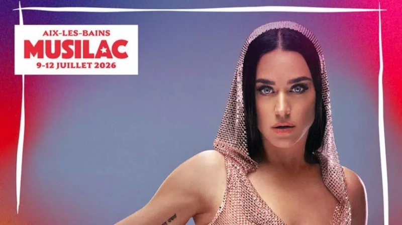 Musilac 2026 : la programmation s'annonce légendaire, ne tardez pas à prendre vos billets ! Katy Perry au festival Musilac 2026