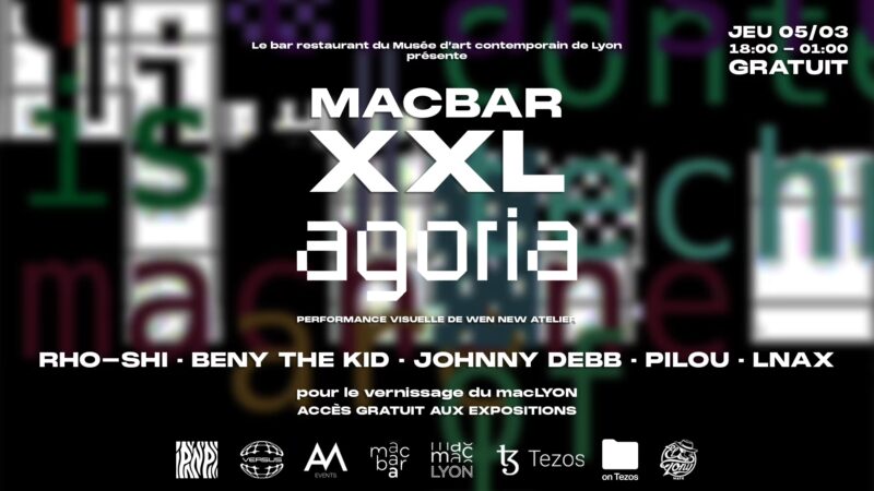 Exposition au MAC BAR au MAC à Lyon le Jeudi 5 mars 2026