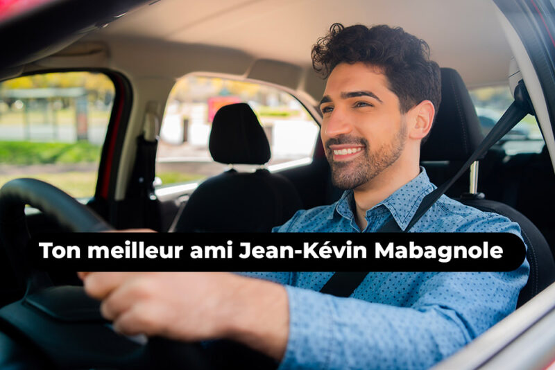 Mon ami avec une voiture