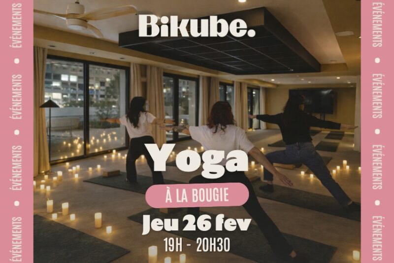 Yoga a la bougie