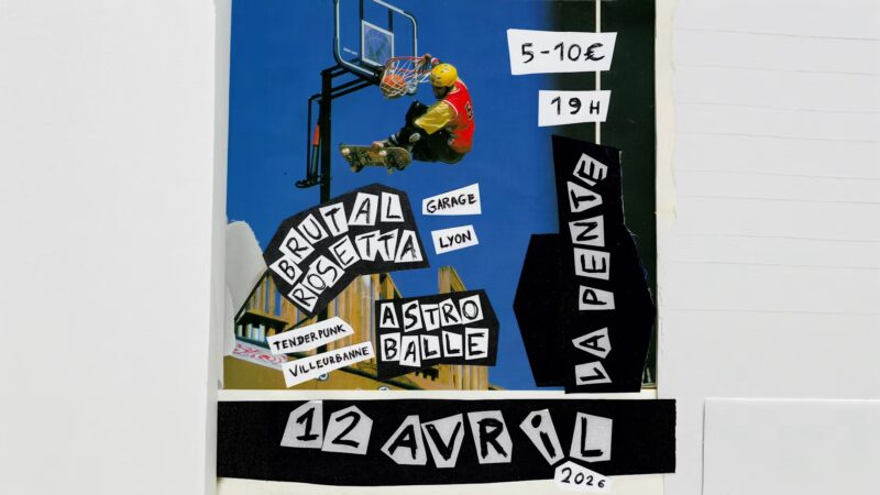 Que faire à Lyon ce week-end ? (10, 11 et 12 avril 2026) Concert Punk & Garage à La Pente
