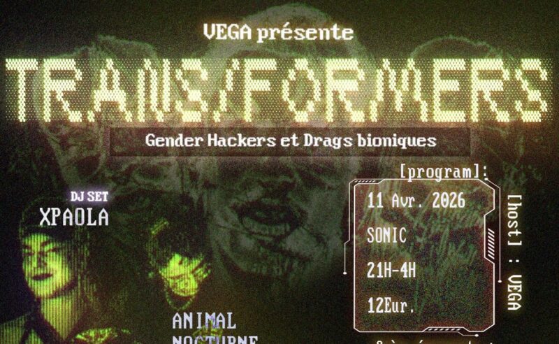 Que faire à Lyon ce week-end ? (10, 11 et 12 avril 2026) Trans/Formers au Sonic