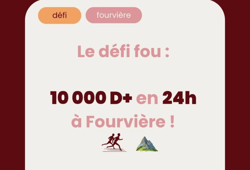 Les 10 000 D+ de Fourvière à la Place Basoche