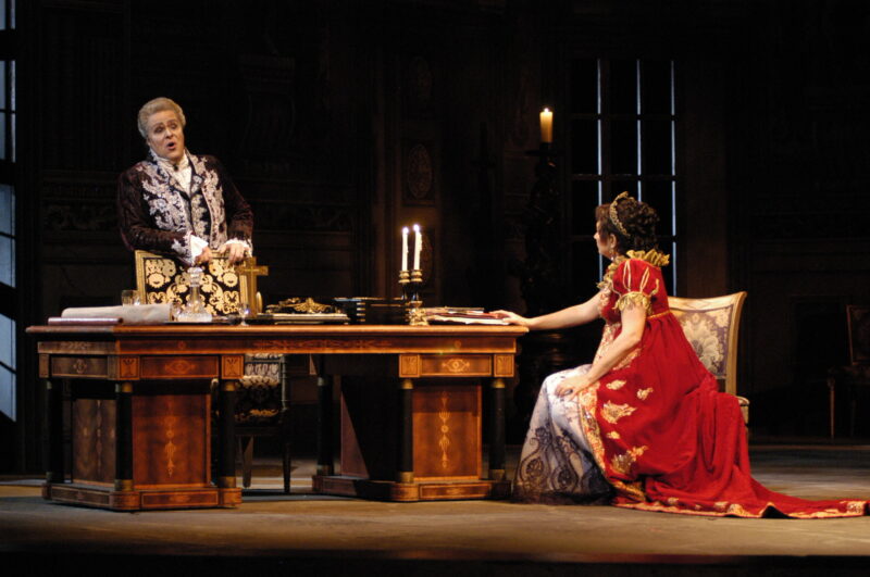 Opéra de Giacomo Puccini Tosca aux Pathés