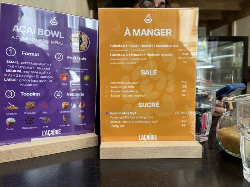On a testé L’Açairie : la nouvelle cantine açaï de Lyon 7 Acai Lyon