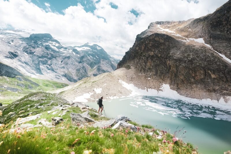 Randonnee Lac Patinoire©Pierre Guilbaud Office de Tourisme de Pralognan la Vanoise