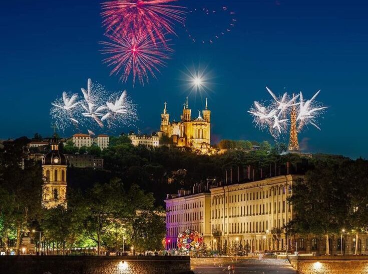Où voir le feu d’artifice du 14 juillet à Lyon ? Nos 6 spots préférés