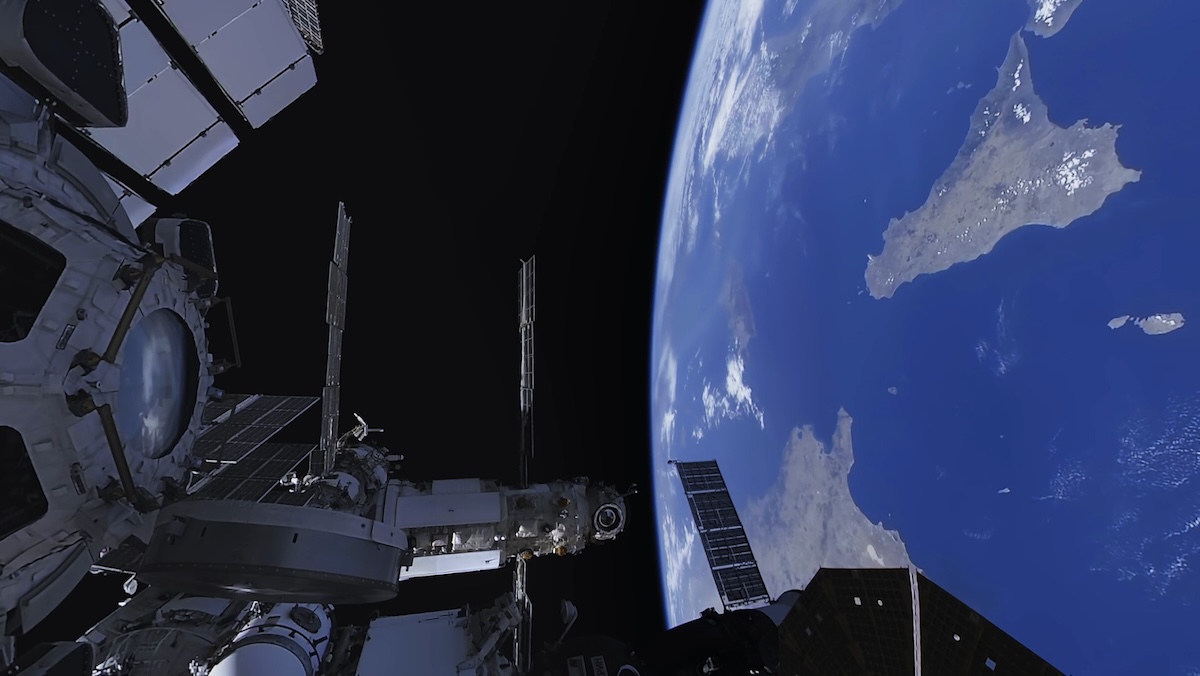 Earth ISS