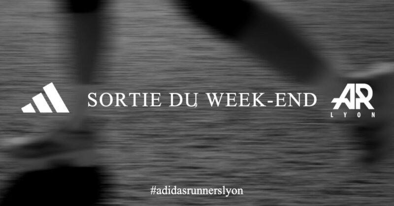 Visuel de la sortie running Adidas Runners à Lyon