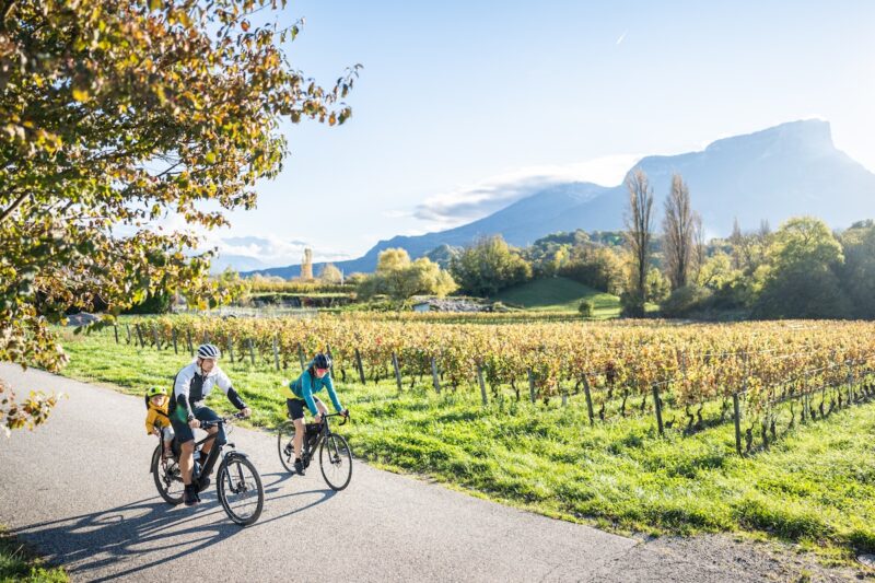 Belle via ballade à vélo dans l'Isère de Grenoble à Valence