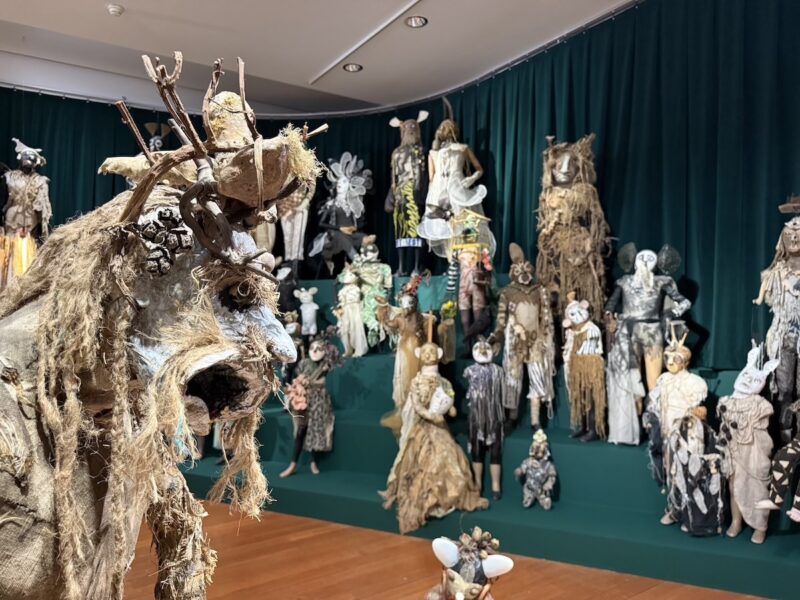 Vue d’une œuvre exposée dans le parcours de Musée Sentimental à Lyon