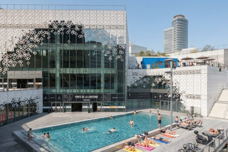 Piscine a la Part Dieu Lyon