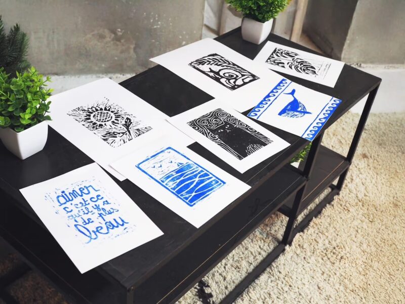 atelier linogravure lyon