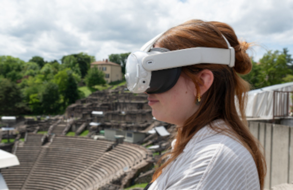 Visuel de la visite immersive en réalité virtuelle à Lugdunum