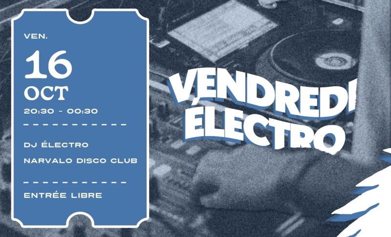 Soirée électro avec Narvalo Disco Club à La Commune